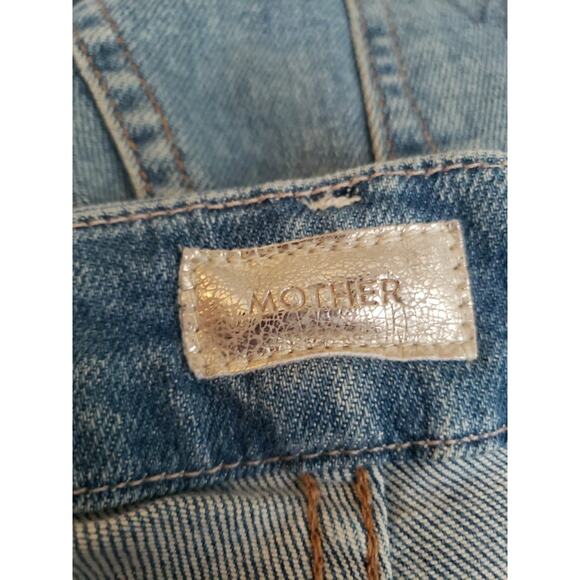 Mother High Waisted Looker Ankle Fray in Shoot To Thrill Leopard Sz 24 (a - Picture 4 of 10